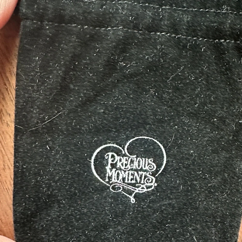 Precious Moments Black Velvet Bag